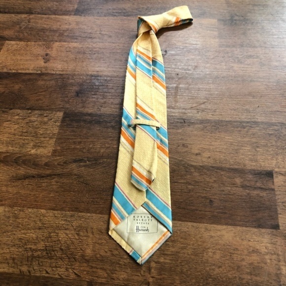 Robert Talbott Estate Striped Tie - Imperfect - Picture 3 of 6
